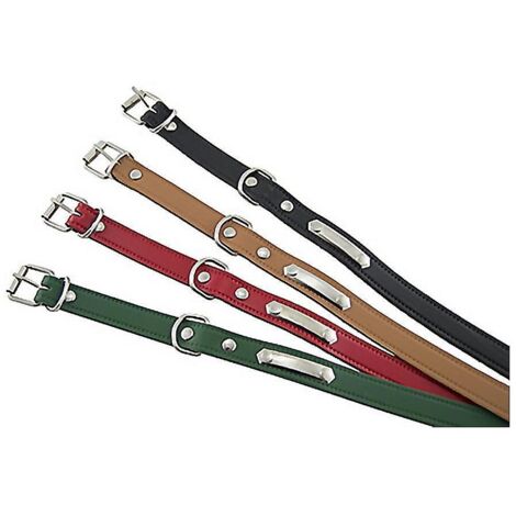 COLLAR PERRO LISO C/PLACA 50CM