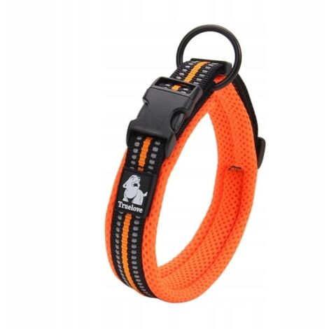 Collar reflectante para perros ORANGE TRUELOVE S