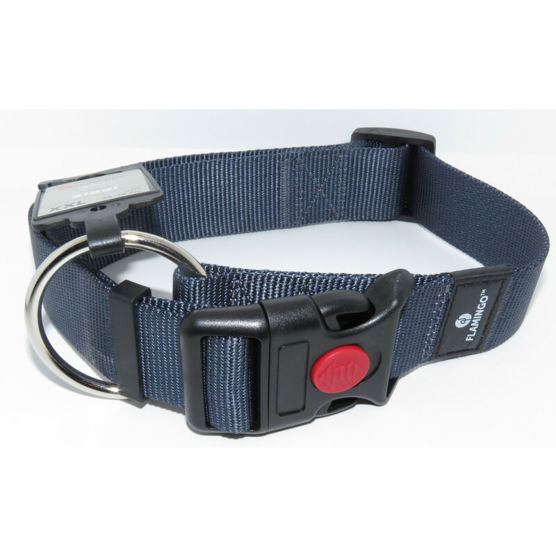 

Collar Ziggi de granito azul 55 -75 cm. 40 MM . tamaño XXL. para perro.