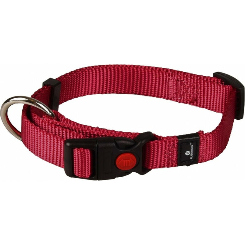 

Collar Ziggi rojo 30 -45 cm. 15 MM . tamaño S. para el perro.