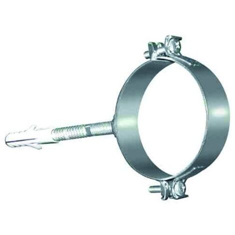 Collare a muro pps / inox, canna fumaria DN 100 parete doppia