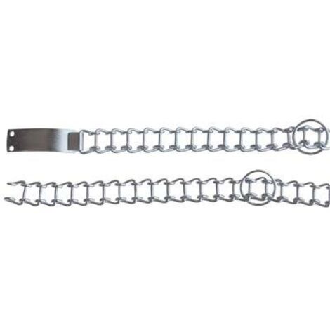 Collare a scaletta acciaio nichelato cm 30 conf. da 12pz