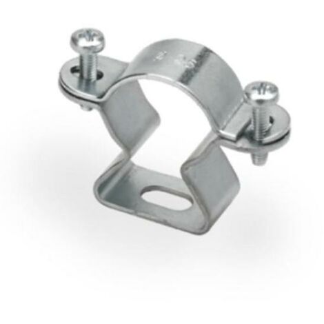 Collare Acciaio Zincato Tubo ø16mm - 3/8"