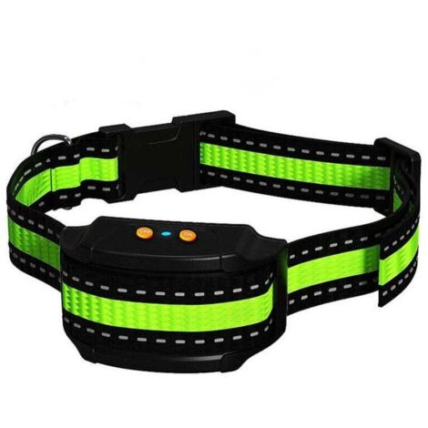 Collare antiabbaio con vibrazione, suono e scossa elettrica. Collare intelligente con modulo di rilevamento dell'abbaio per cani di taglia grande, media e piccola.