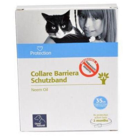 Collare Camon barriera per gatti – Olio di Neem – Protezione naturale 35 cm
