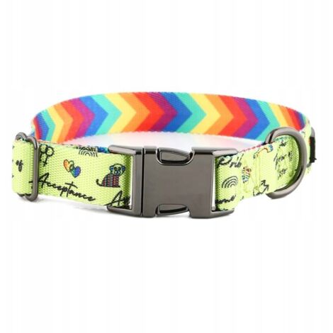 Collare colorato per cani con nome e numero di un piccolo cagnolino HUGGY DOGGY S