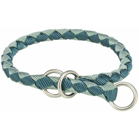 Collare da addestramento Trixie Cavo Azzurro Verde 47-55 cm