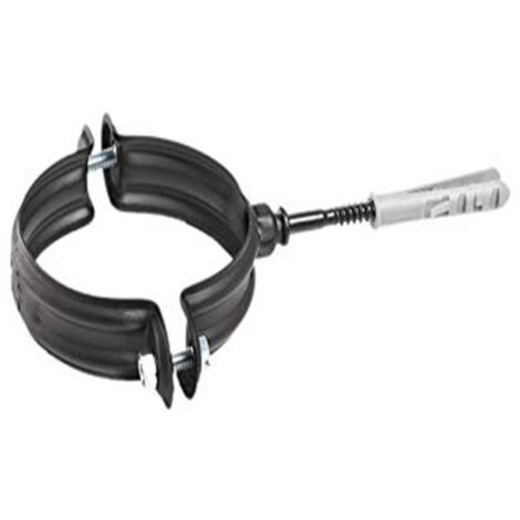 Collare di fissaggio nero pellet da 100mm