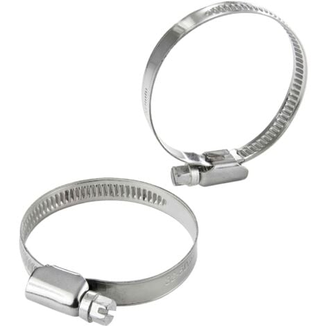 Collare di serraggio in acciaio inox 32-50mm 2pz