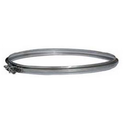 Collare Fascetta in acciaio Inox per Tubi Stufe - Ø8 cm
