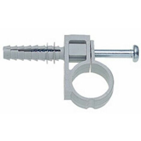 COLLARE FERMATUBO IN NYLON Diam. 25 (Pz.100)