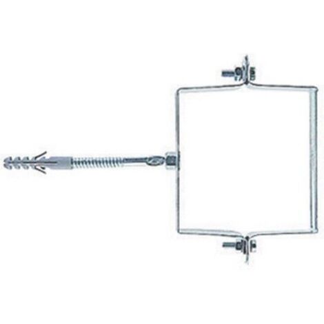 COLLARE FISCHER IN ACCIAIO PRE-VERNICIATO QUADRI SCP-V Q 100 x 100