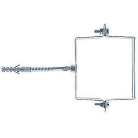 COLLARE FISCHER IN ACCIAIO PRE-VERNICIATO QUADRI SCP-V Q- 100 x 100- FISCH- pezzi 50