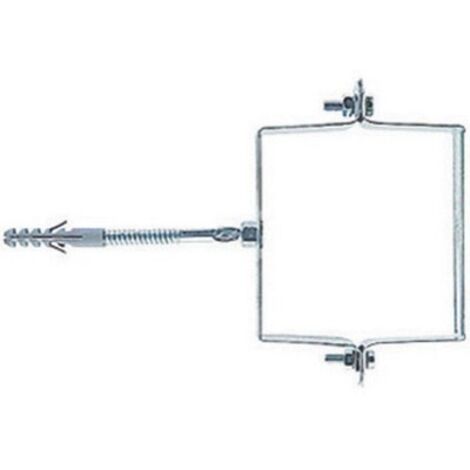 COLLARE FISCHER IN ACCIAIO ZINCATI QUADRI SCP Q 100 x 100