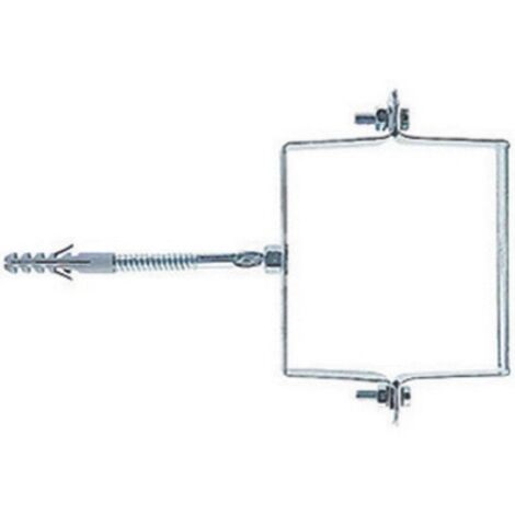 COLLARE FISCHER IN ACCIAIO ZINCATI QUADRI SCP Q- 100 x 100- FISCH- pezzi 50