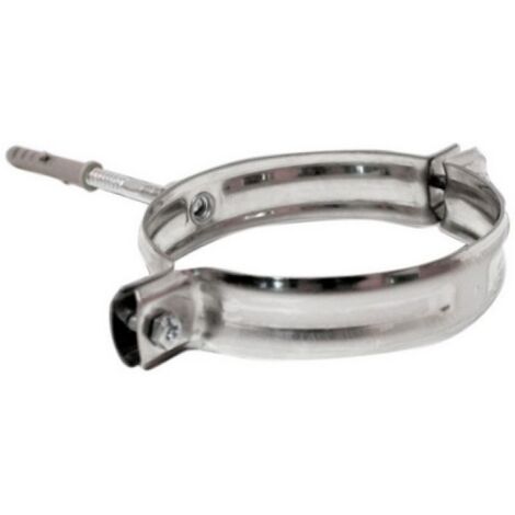 COLLARE INOX PER TUBI FUMO Diam. 25