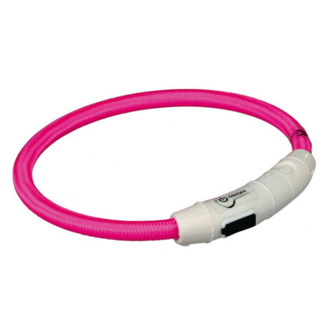 Collare LED per Animali Domestici Trixie Rosa M/L