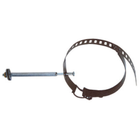 COLLARE P/TUBO DI STUFA D 8/14 CM NERO- 25,0 pz
