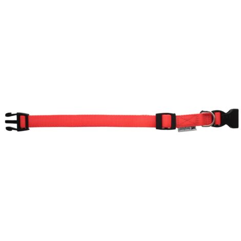 collare per cane cani Club arancione regolabile 36-56 cm nylon articoli animali