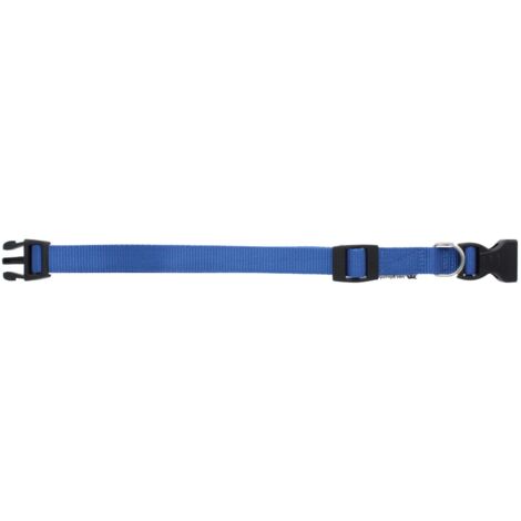 collare per cane cani Club blu regolabile 23-32 cm nylon articoli animali