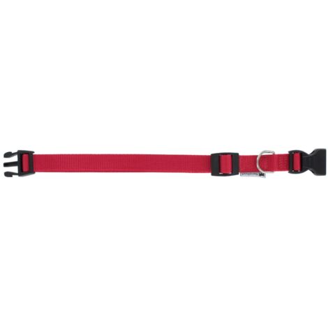 collare per cane cani Club rosso regolabile 36-56 cm nylon articoli animali