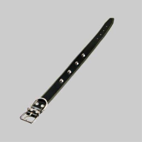 Collare per cani foderato con borchie 30x560 mm