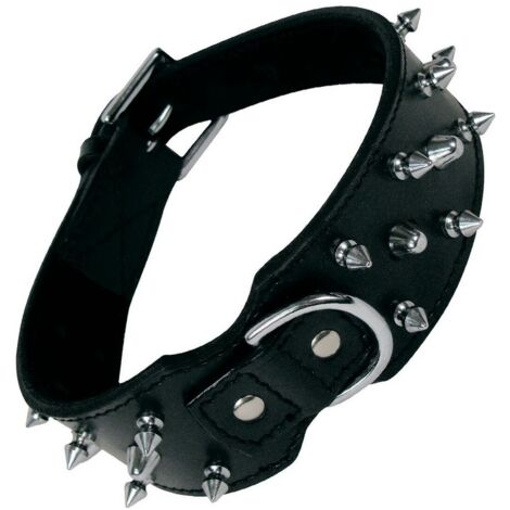Collare per Cani Gloria Nero Sspuntoni (55 cm)
