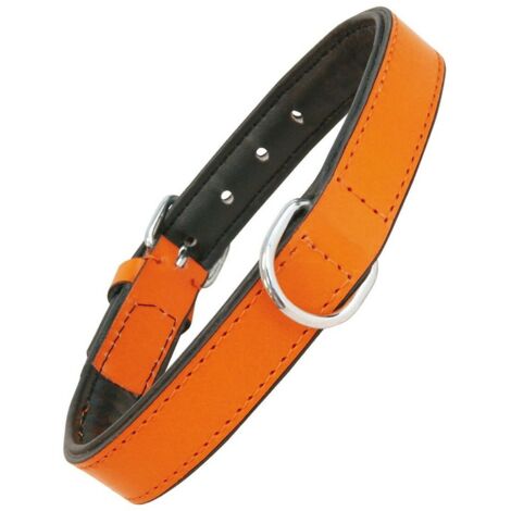 Collare per Cani Gloria Trapunta Arancio (55 x 2,5 cm)