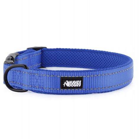 Collare per cani HUGGY DOGGY bulldog francese riflettente con regolazione STRONG M