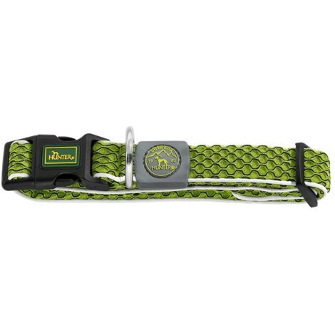 Collare per Cani Hunter Basic Filo Lime 20