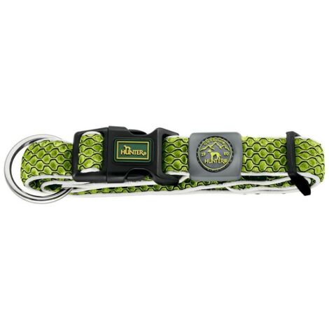 Collare per Cani Hunter Plus Filo Taglia XL Lime (45-70 cm)
