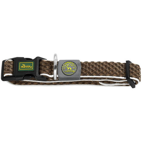 Collare per Cani Hunter Vario Basic Fili Marrone Taglia S (30-43 cm)