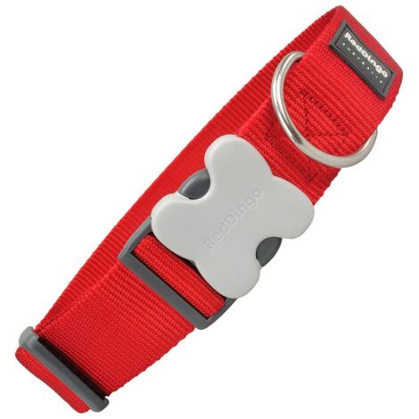 Collare per Cani Red Dingo Larghezza Rosso (4 x 37-55 cm)