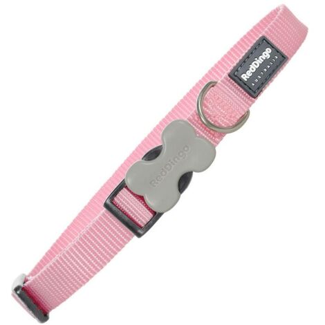 Collare per Cani Red Dingo Liscio Rosa (2 x 31-47 cm)