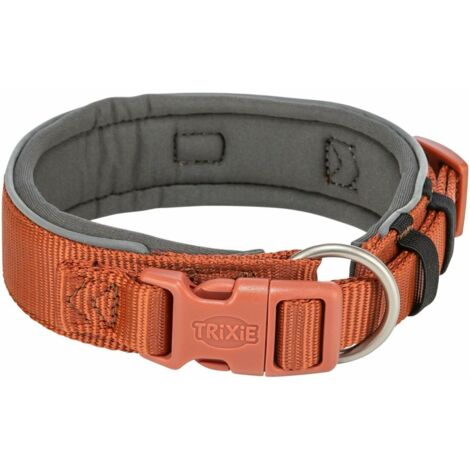 Collare per Cani Trixie Premium Arancio Grafite L 46-55 cm