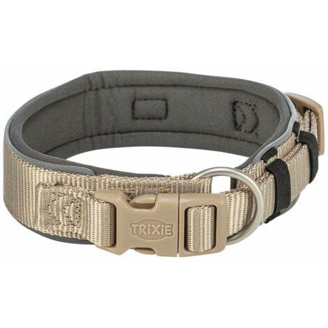 Collare per Cani Trixie Premium Grafite Sabbia L/XL 53-62 cm