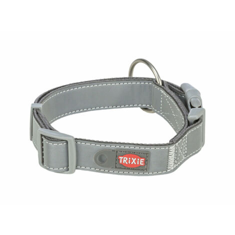 Collare per Cani Trixie Premium Reflect Grafite XS/S