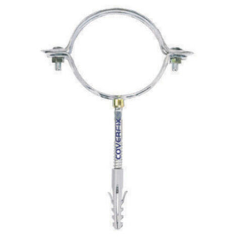 Collare Per Discese Pluviali Zincato D 160 Mm - 50 Pz