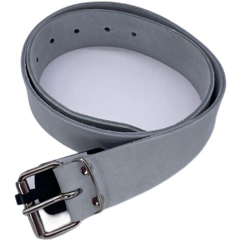 Collare per Mucche in pelle di bufalo doppia con fibbia in metallo -120 x 5 cm