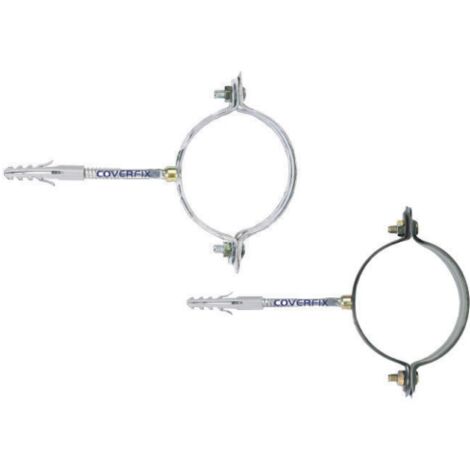 collare per pluviale zincato tondo   100 mm grondaie pluviali tubi