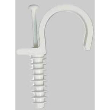 Collare per tubi a fissaggio rapido fix ring diametro 28 mm conf. da 50 pz