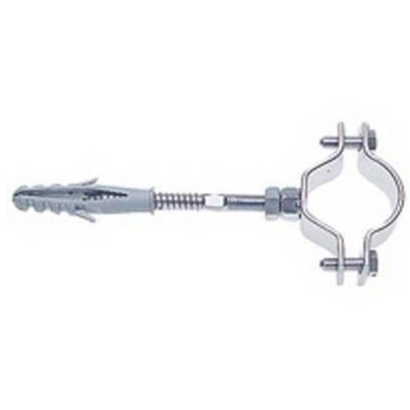 Collare pesante zincato con tassello e vite