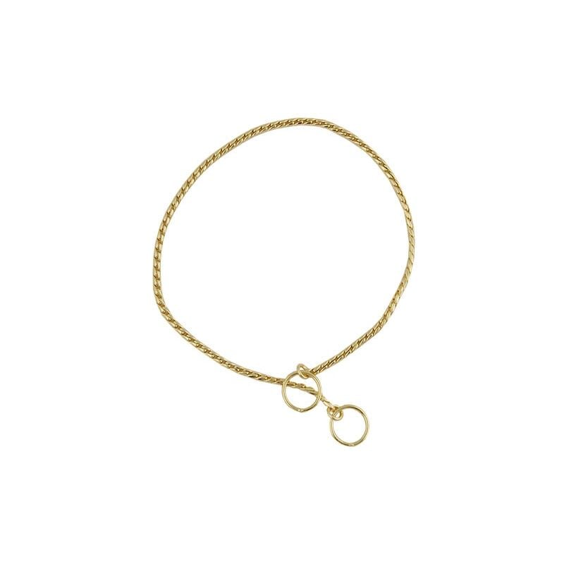 

Collares cadena Máxima Elegancia dorados 3,5mm. x 43cm. CROMADO DORADO
