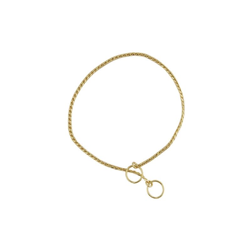

Collares cadena Máxima Elegancia dorados 3,5mm. x 49cm. CROMADO DORADO