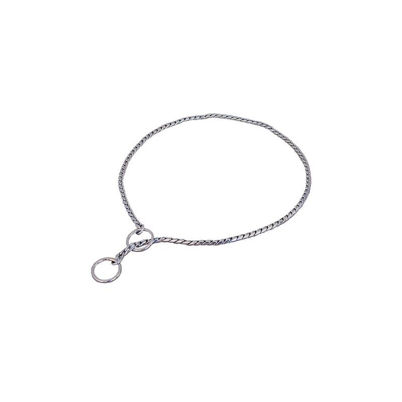 

Collares cadena Máxima Elegancia plateados 5mm. x 69,5cm. CROMADO PLATEADO