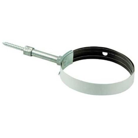 Collares para tuberías de estufa extensibles marrones cm. 8-14