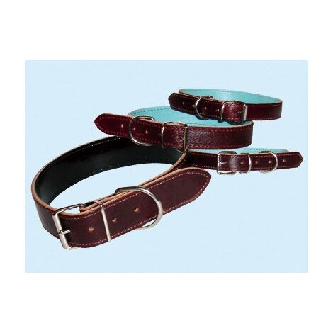 COLLARI COLLARE IN CUOIO PER CANI MM 20X450