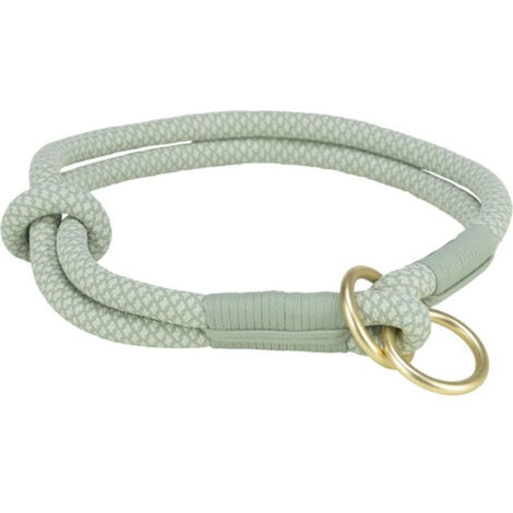 Collari da addestramento per cani Trixie Soft Rope Verde Menta S 35 cm