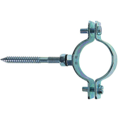 Collari pesanti in acciaio zincato per tubi cpt - Specifiche: 3/8 p/tubi Ø mm 15/18 tassello Ø mm 10 - 10 pz