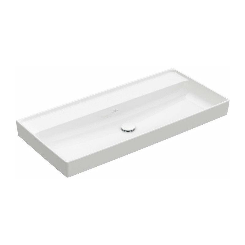 

Collaro, Encimeras de lavabo, 1000 x 470 mm, Rectangular, Diseño registrado, para grifería mural, sin orificio para grifería, sin rebosadero, Stone